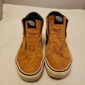 Mens 5 Women's 6.5 Van's off the Wall Hi top shoes